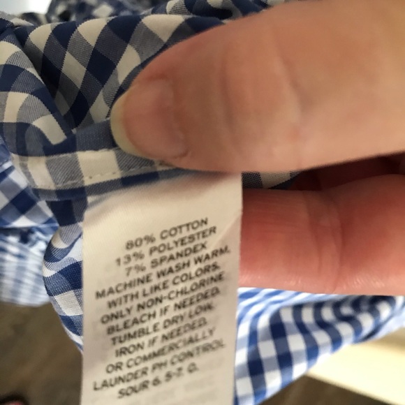 Men’s long sleeve checkered button down shirt - Picture 3 of 6